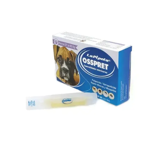 [1714] Pipeta Osspret Perro de 20 a 40 Kg