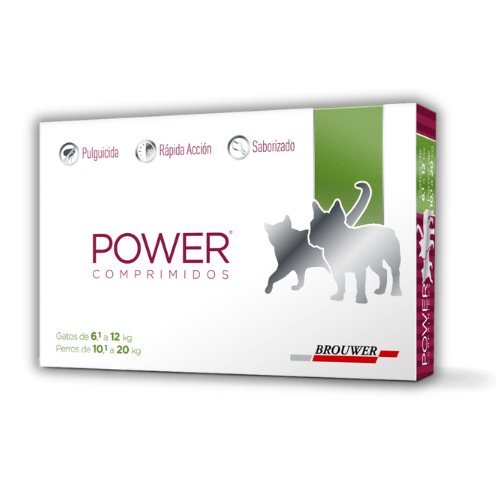 [1224] Comprimido Power 1400mg Perro de 10,1 a 20 kg / Gato de 6,1 a 12 Kg (pipeta)