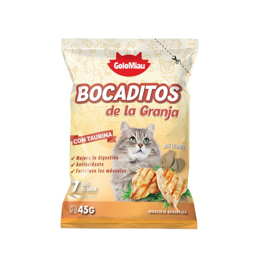 [1117] Bocaditos de la Granja Golomiau 45 g