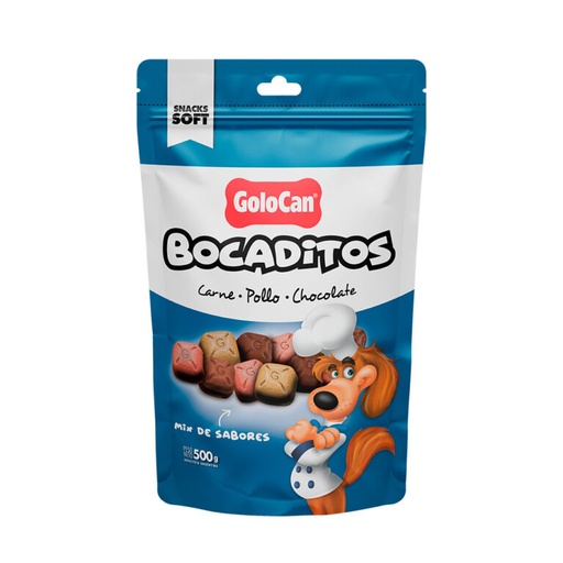 [1104] Bocadito Carne Pollo y Chocolate Golocan 500 g