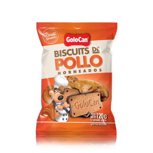 [1101] Biscuits de Pollo Golocan 120 g
