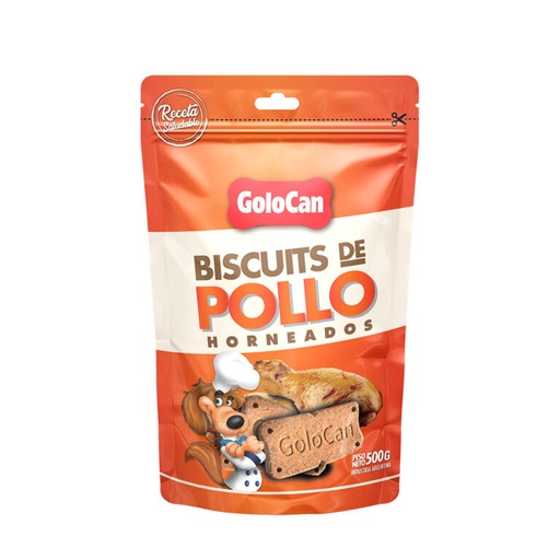 [1102] Biscuits de Pollo Golocan 500 g