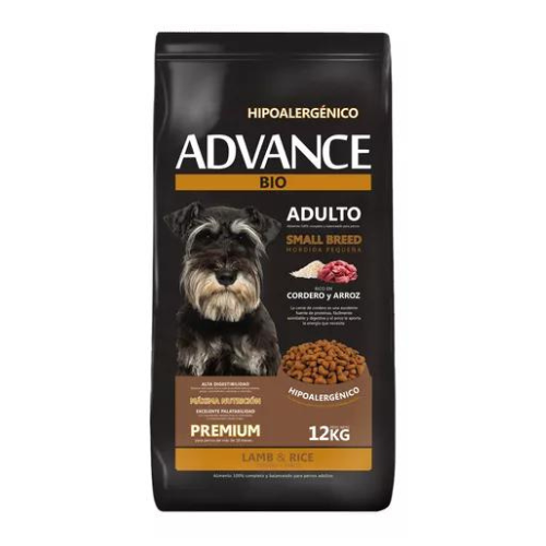 [1007] Advance Perro Adulto Pequeño Hipoalergenico Cordero 12 Kg