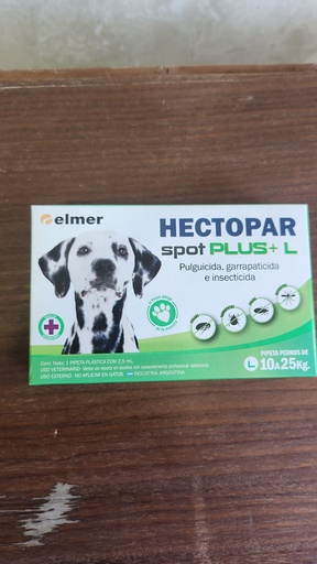[1371] Hectopar spot PLUS Perro de 10 a 25 kg