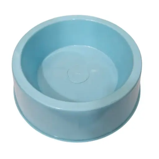 [1187] Comedero de plastico redondo mediano