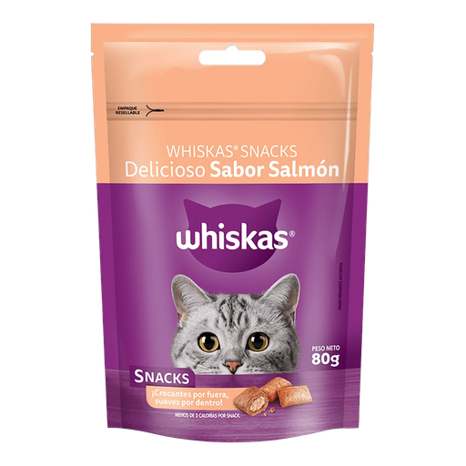 [2297] Whiskas Snack Salmon 80 grs