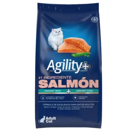 [1803] Agility+ Gato Adulto Salmon 10 kg