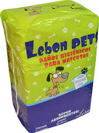 [1592] Paño higenico Lebon Pets grande 60x90 cm Pack x 10u