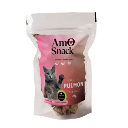 [9371] Snack Natural Pulmon para gato 50grs - Amo Snack
